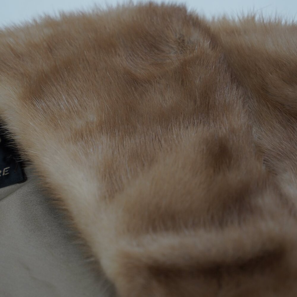 Versatile Miss Sophisticate Solid Brown Fitted Sk… - image 4